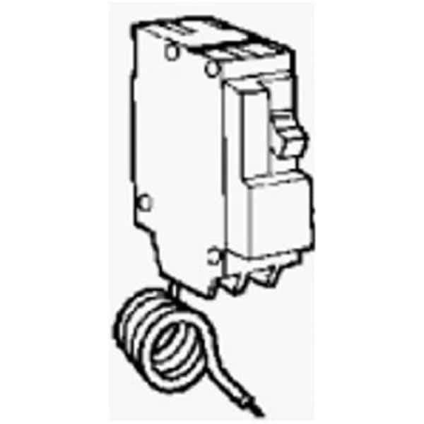 Ge Industrial Solutions Circuit Breaker, THQL Series, 20A, 1 Pole, 120/240V AC, 10kA at 120/240V AC 206977 - main